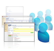 Manage your website contacts and customers with MYCE&trade; web management.